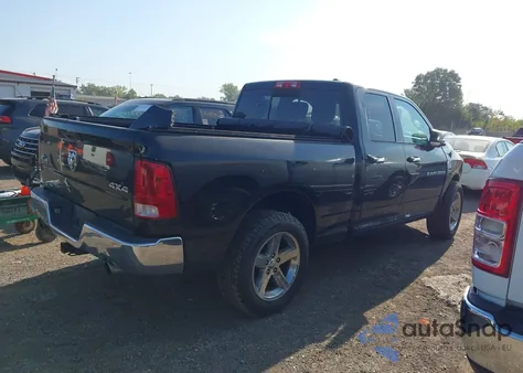 2012 Ram 1500 Slt from USA, damaged, VIN 1C6RD7GT5CS265484